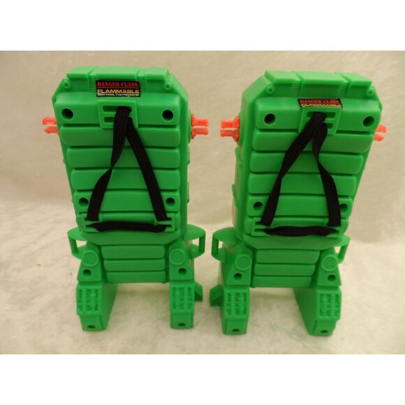 GI Joe Action Man Accessories Back Pack Stickers - Picture 5 of 8